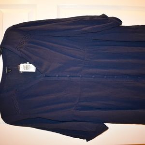 Gauze with Lace trim Tunic